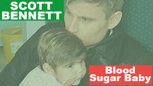 SCOTT BENNETT: BLOOD SUGAR BABY for R4 taping in Nottingham